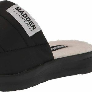 Madden Men Black Tochen Slippers